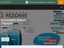 Tablet Screenshot of kayseriresidence.com